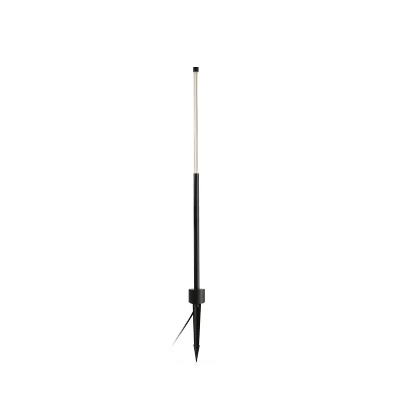 BAMBOU 1268 ESTACA NEGRA LED 8W 2700K Hecho A Mano