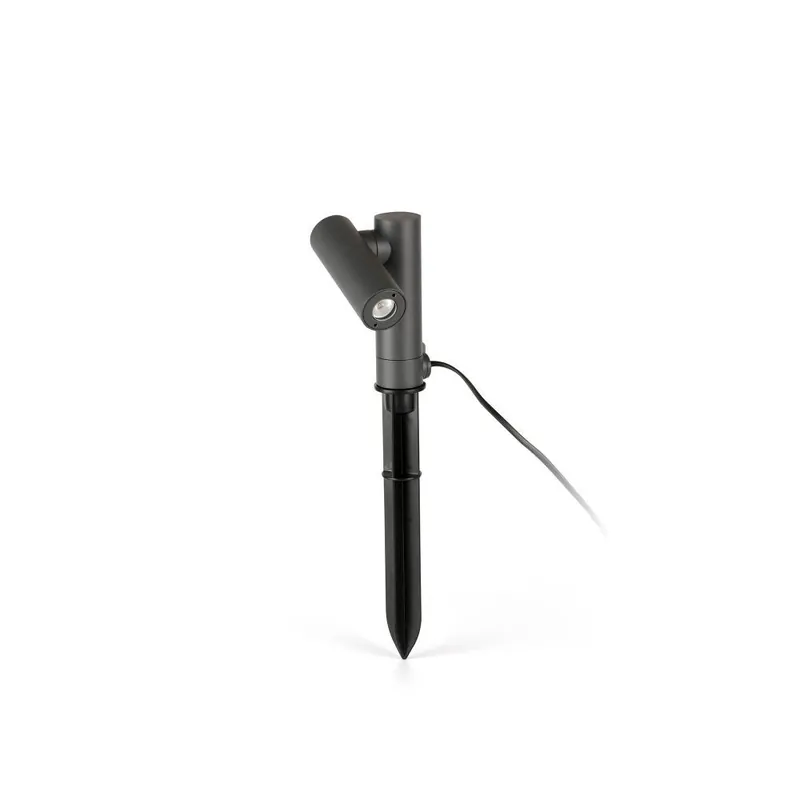 SPY-1 ESTACA GRIS OSCURO LED 6W 3000K 30° Garantía Incluida