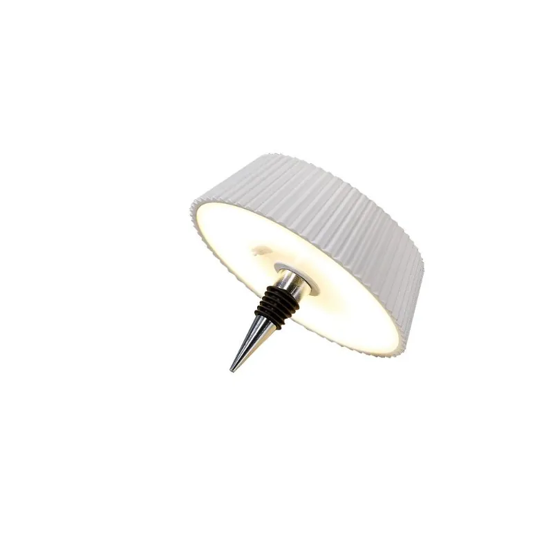 TAPA DE BOTELLA LED 2W  RECARGABLE RELAX BLANCO Ocasión Especial
