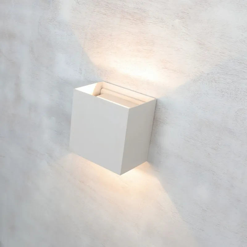 APLIQUE EXTERIOR LED 20W 4000K ARENA BLANCO DAVOS XL Directo De Fábrica