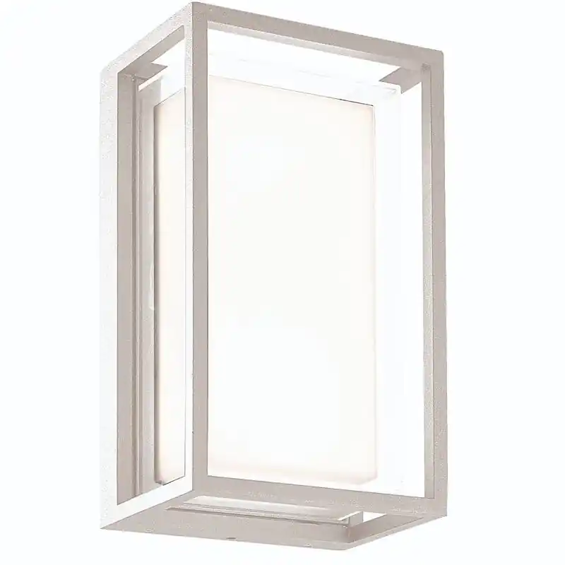 APLIQUE EXTERIOR CHAMONIX BLANCO  LED Mayoreo
