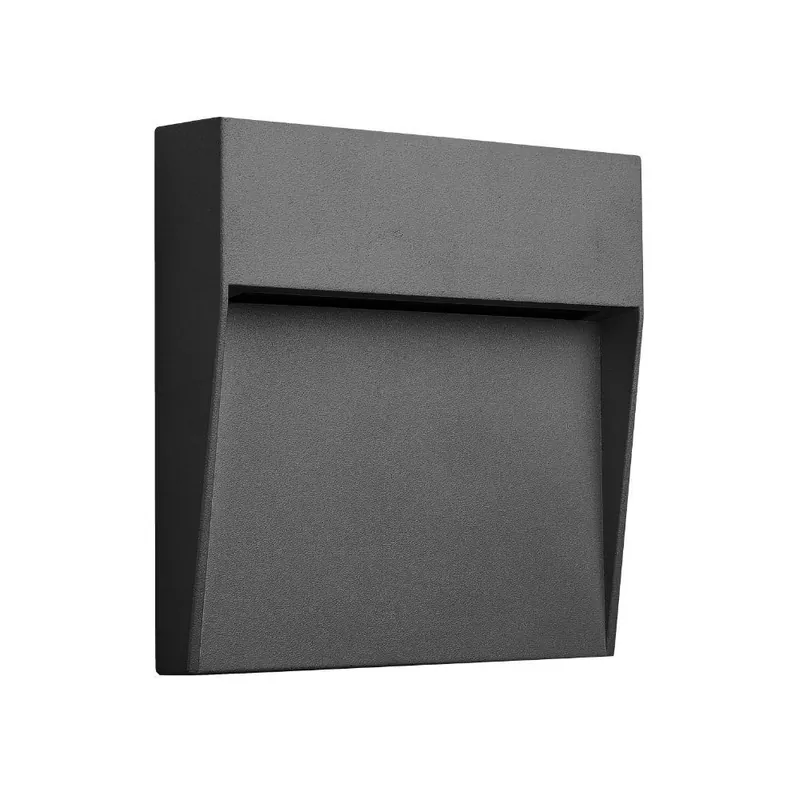 Bestseller APLIQUE SEÑALIZADOR CUADRADO 6W GRIS OSCURO