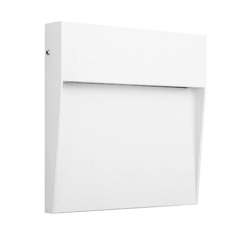 APLIQUE SEÑALIZADOR CUADRADO 3W BLANCO Garantía Incluida