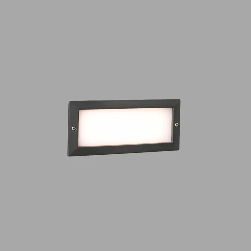 STRIPE-2 EMPOTRABLE GRIS OSCURO 5W 3000K Económico