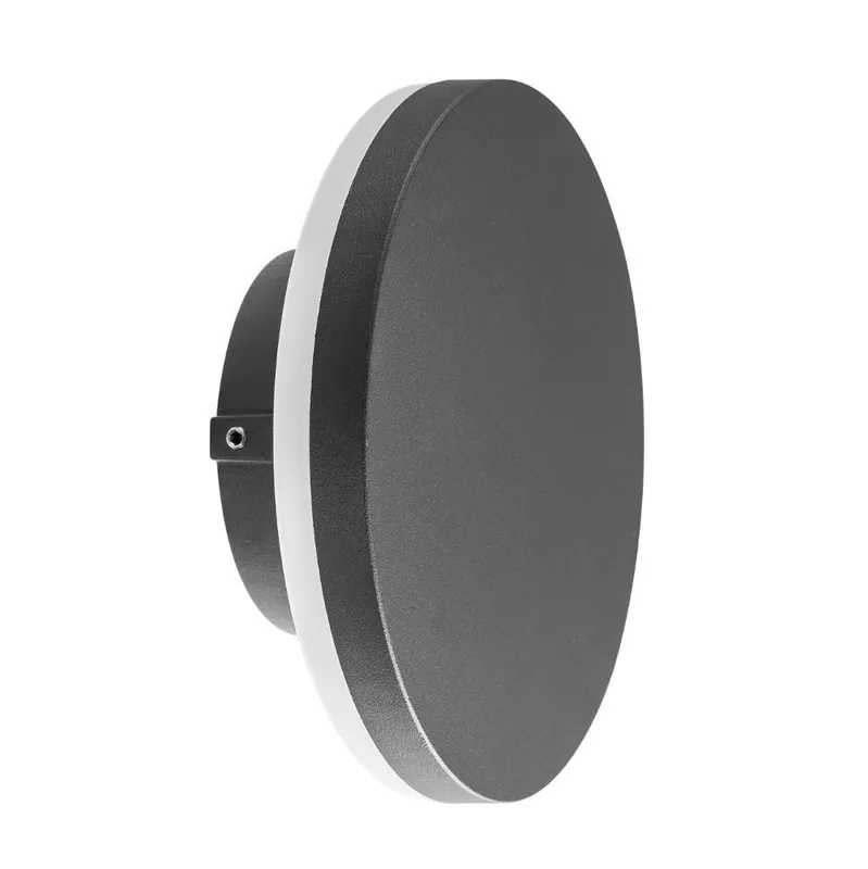 Stock Limitado APLIQUE REDONDO BORA LED GRIS OSCURO