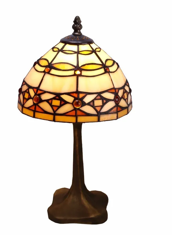 SOBREMESA SERIE MARFIL 20CM  225882B TIFFANY Y LUZ Precio De Oferta