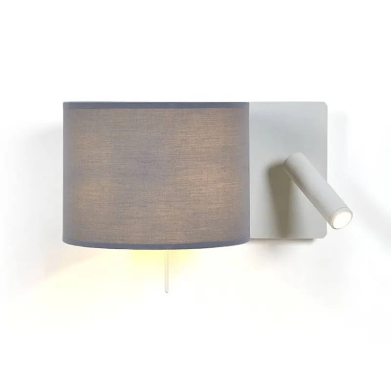 Rebajas Aplique de pared Rum E27 + LED 3w 3000k - Luxcambra