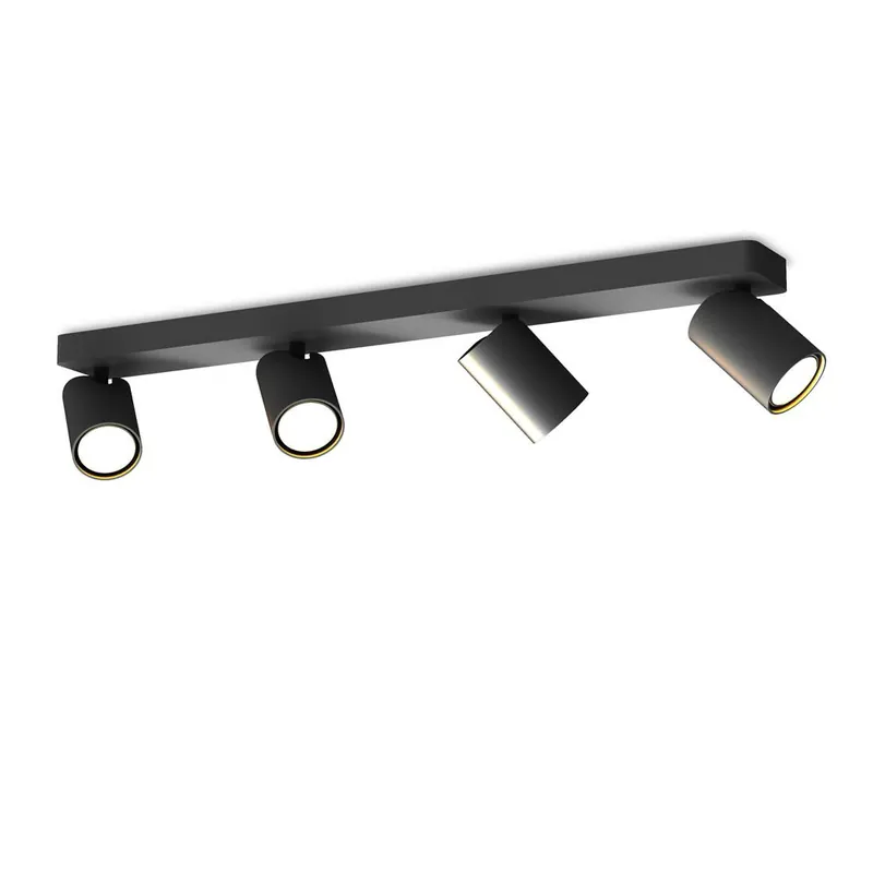 Regleta de focos Sal 4L GU10 LED 360° - Mantra Gran Oferta