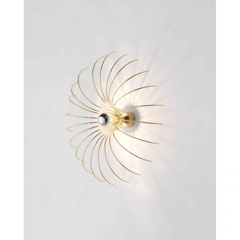 Aplique de pared Spider 1L E27 metal - Aromas Edición Limitada