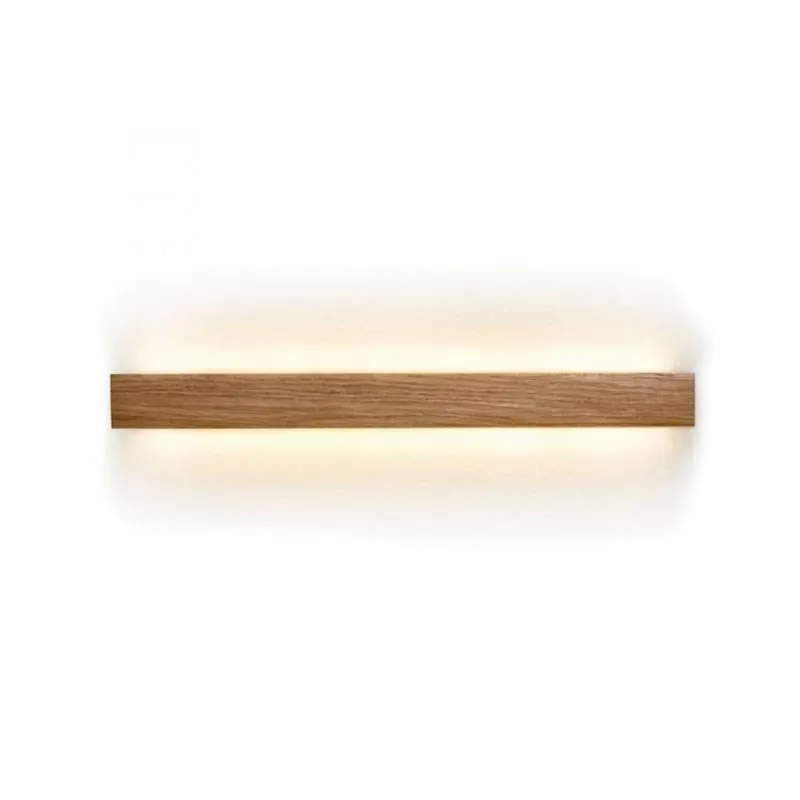 Aplique de Pared Manolo con Luz LED 15w Madera Ole Certificado