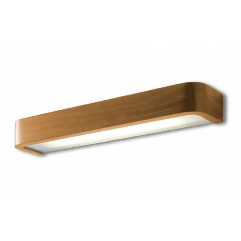 Aplique de pared Nature 2L E27 madera roble - Ole Última Oportunidad