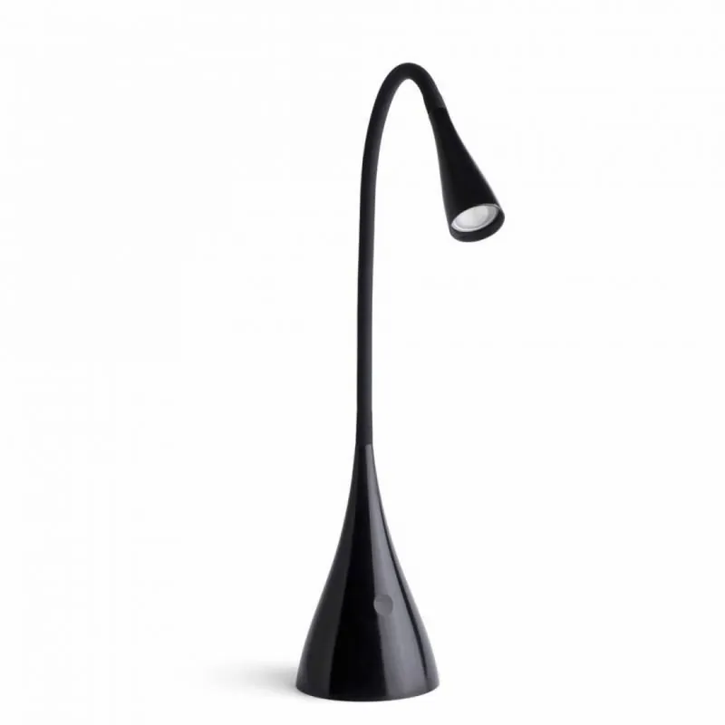 Tendencia Lámpara de mesa Lena LED 3w 300lm negra táctil - Faro