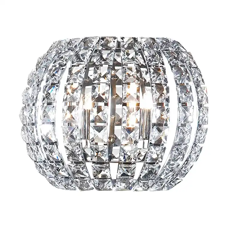 Aplique de pared Diamond 2L G9 LED cristal - Schuller Precio Rebajado
