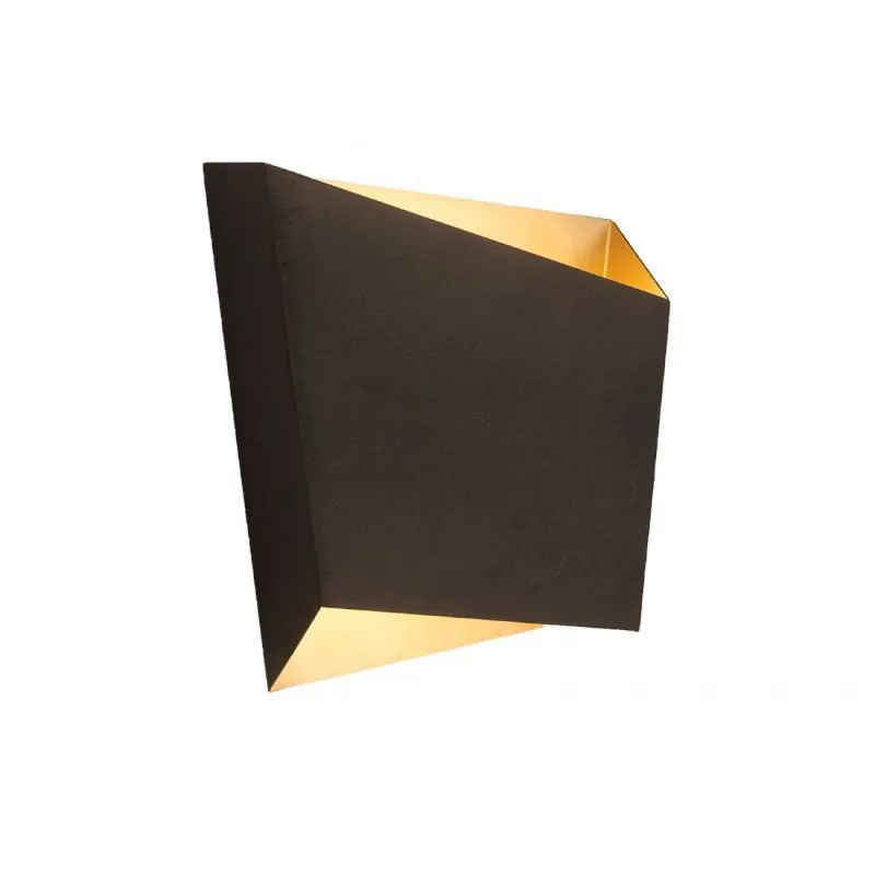 Solo Por Tiempo Limitado Aplique de pared Asimetric 1L LED negro - Mantra