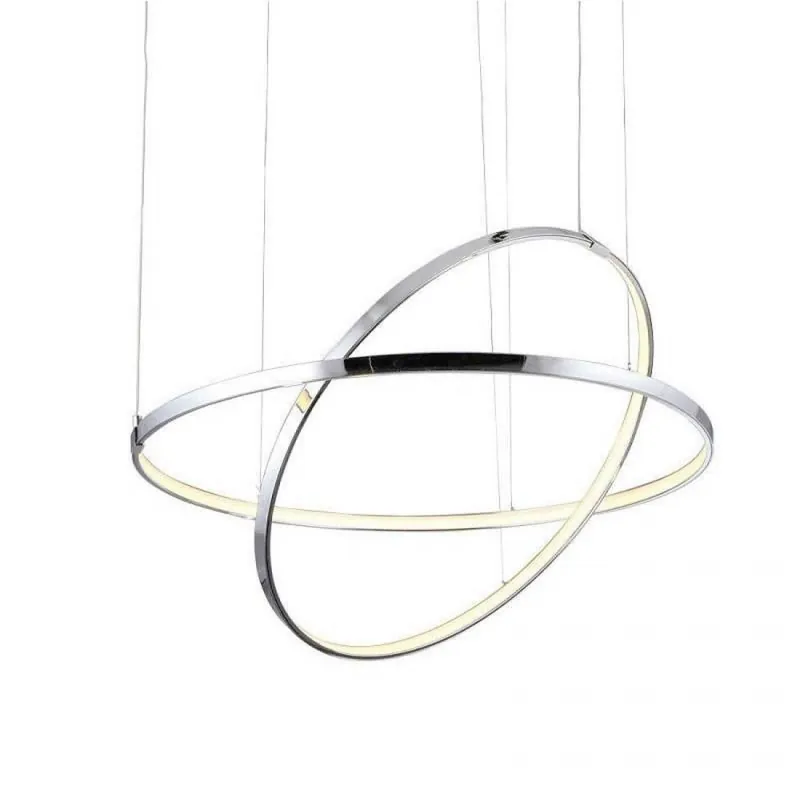 Última Versión Lámpara colgante Omega LED 41w plata - Mimax