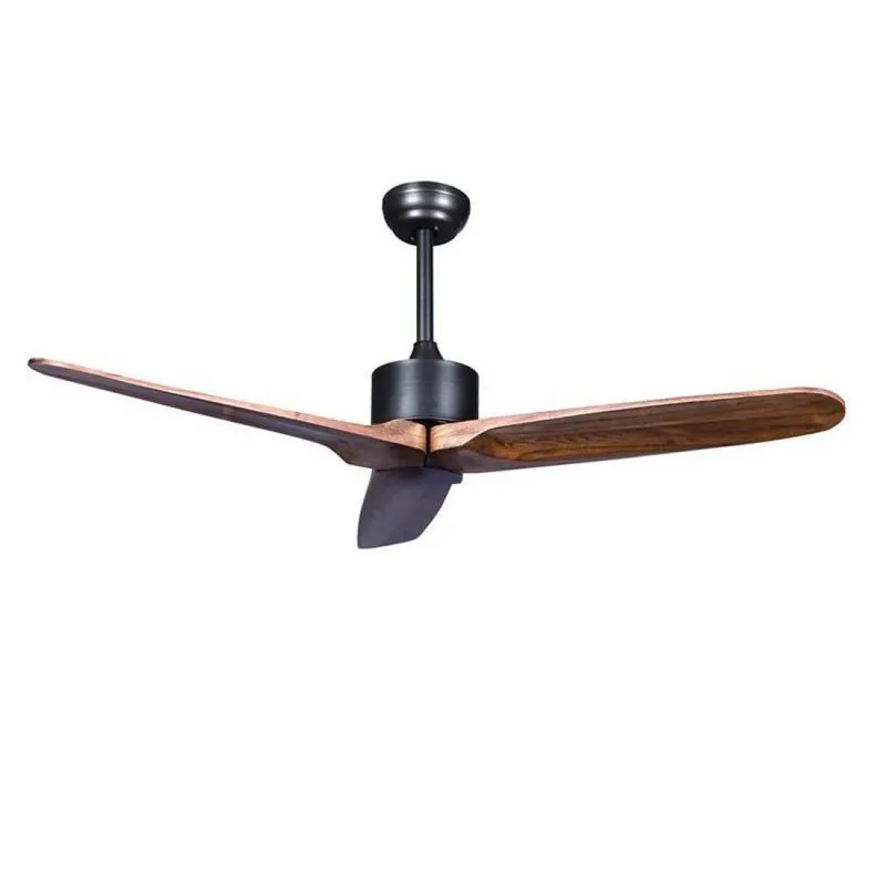 Ventilador de techo Etesian AC madera + mando - Mimax Ordenar Ahora Mismo