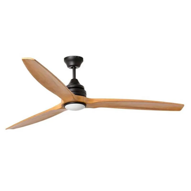 Ventilador de Techo Alo con Luz LED Madera 600lm Faro Promoción