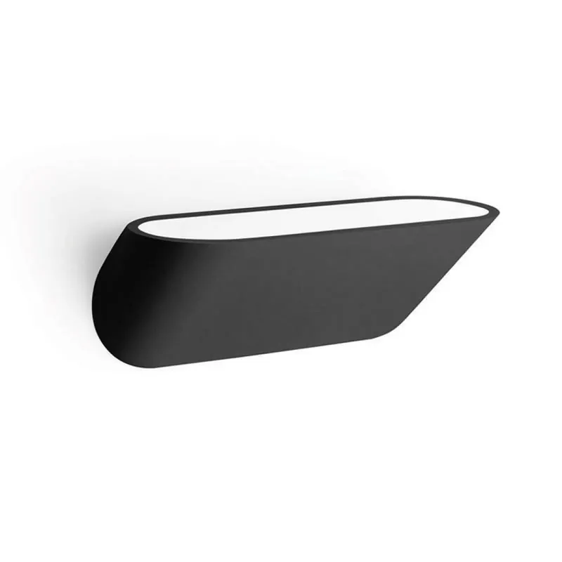 Aplique de pared Lip LED 24w 3270lm negro - Arkoslight Profesional