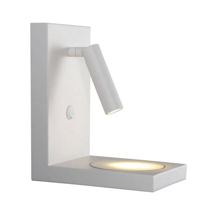 Aplique de pared Zanzibar LED 3w lector + inducción - Mantra Precio Rebajado