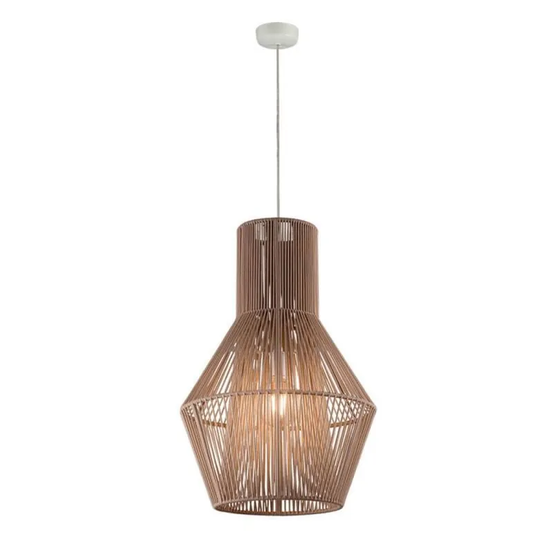 Venta Final Lámpara colgante Tina 1L E27 Ø30cm cuerda - Ole
