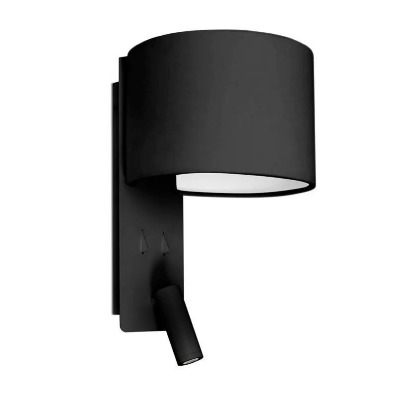 Rebajas Aplique de pared Fold E27 + 3w LED tela - Faro