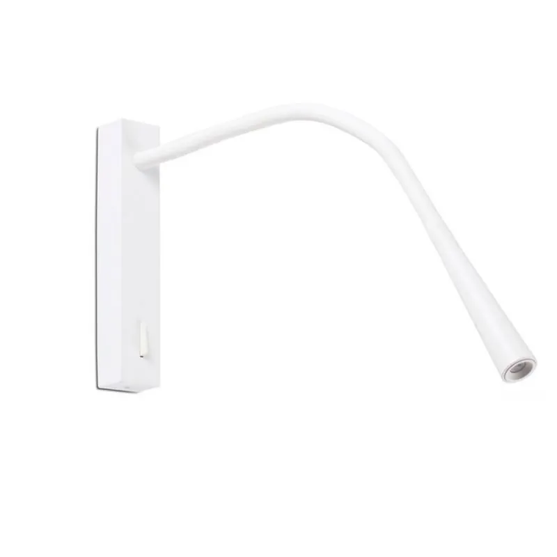 Aplique de pared Flin LED 3w lectura y brazo articulado - Faro Original