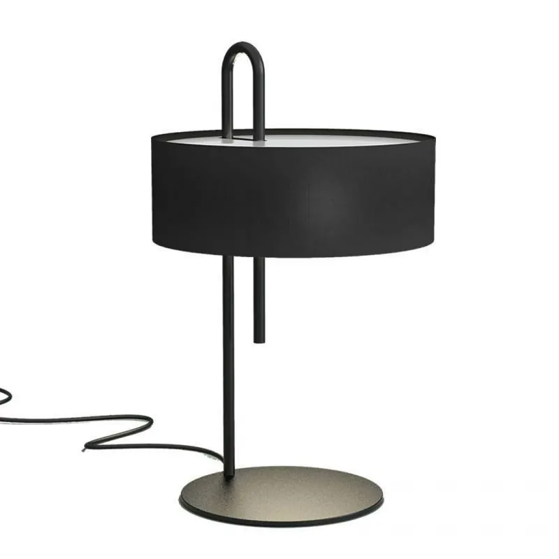 Solo Por Tiempo Limitado Lámpara de mesa Clip 1L E27 LED negro - ACB