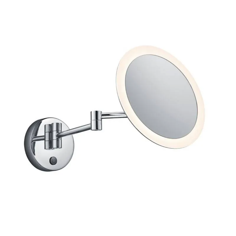 Tendencia Espejo de pared cosmético View con luz LED + aumento x3 - TRIO
