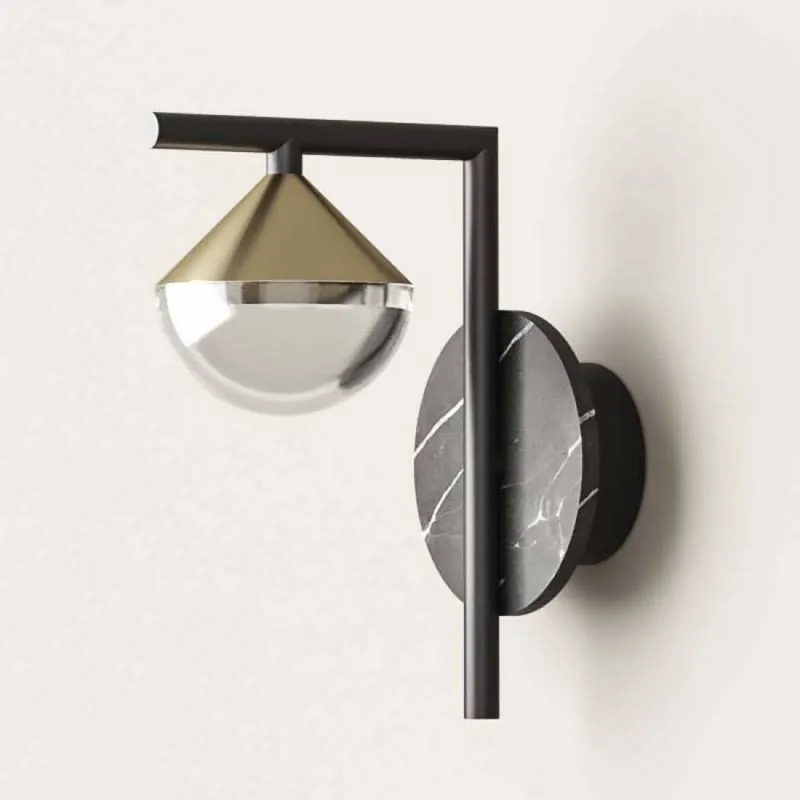 Aplique de pared Nino LED 7w dimmable mármol - Aromas Envío Exprés