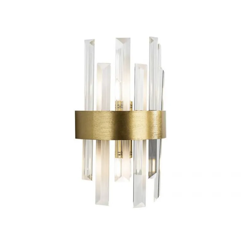 Venta Final Aplique de pared Grace 2L G9 LED cristal + oro - Schuller