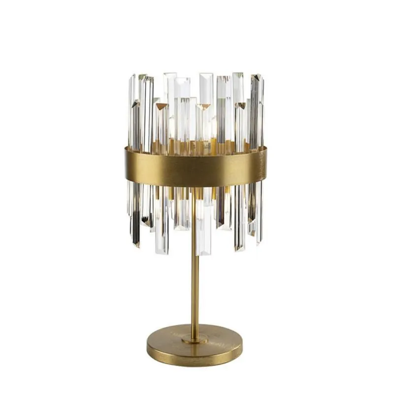 Bestseller Lámpara de mesa Grace 6L G9 LED cristal + oro - Schuller