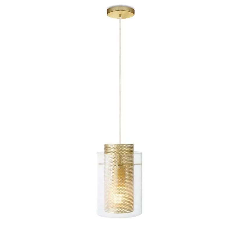 Auténtico Lámpara colgante MD6133 1L E27 cristal - Ineslam