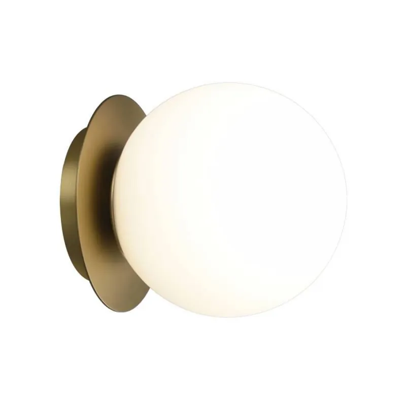 Aplique de pared Parma E27 IP44 LED oro o negro - ACB Popular