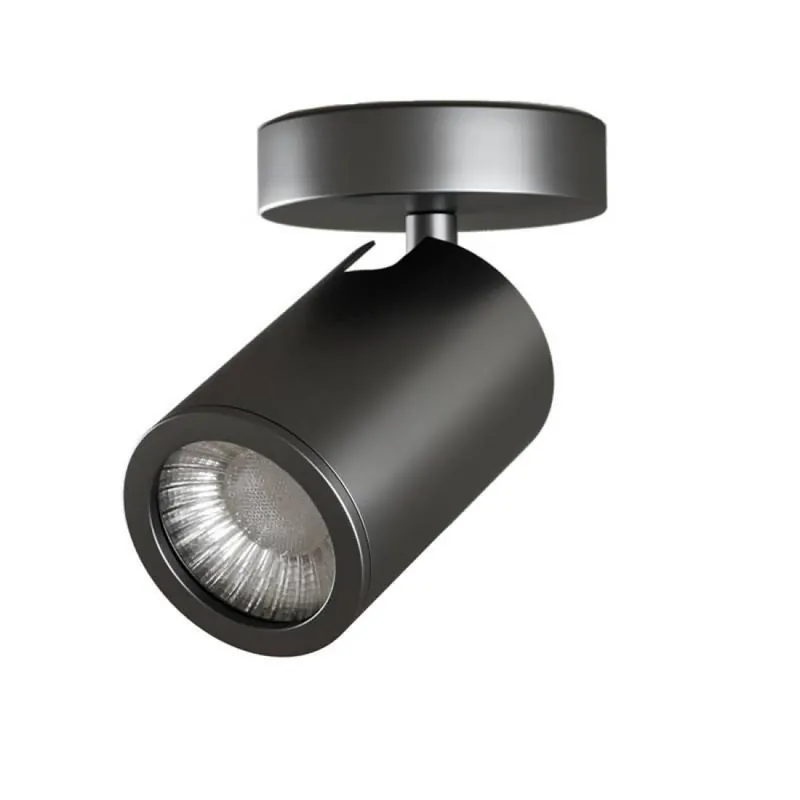 Rebajas Foco de superficie Noon GU10 LED negro - Aromas
