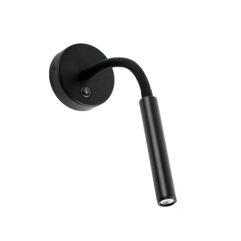 Aplique lectura Kale 3w 180lm negro - Faro Entrega Rápida
