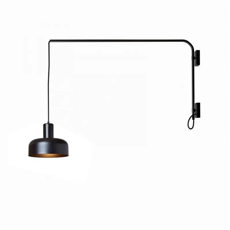 Tendencia Aplique de pared Miramar 1L E27 orientable - Luxcambra