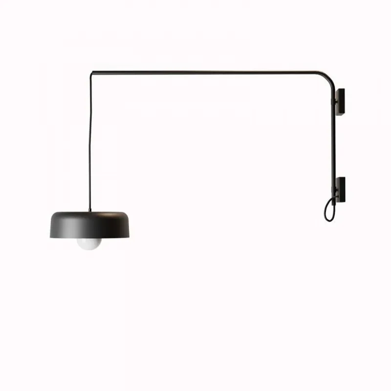 Artesanal Aplique de pared Arco a Born 1L E27 orientable - Luxcambra