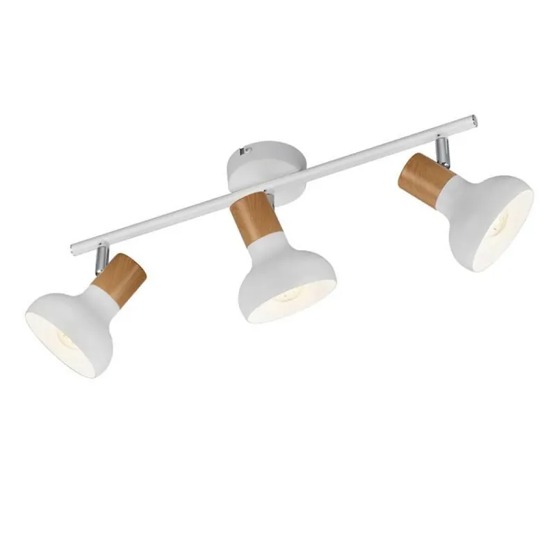 Regleta de focos Latika 3L E14 LED blanco - Trio Artesanal