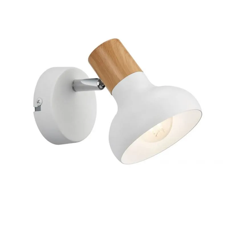 Aplique de pared Latika 1L LED E14 blanco - Trio Directo De Fábrica