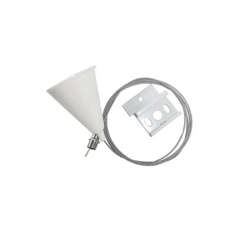 Venta Final Kit suspensión carril monofásico blanco - Jueric