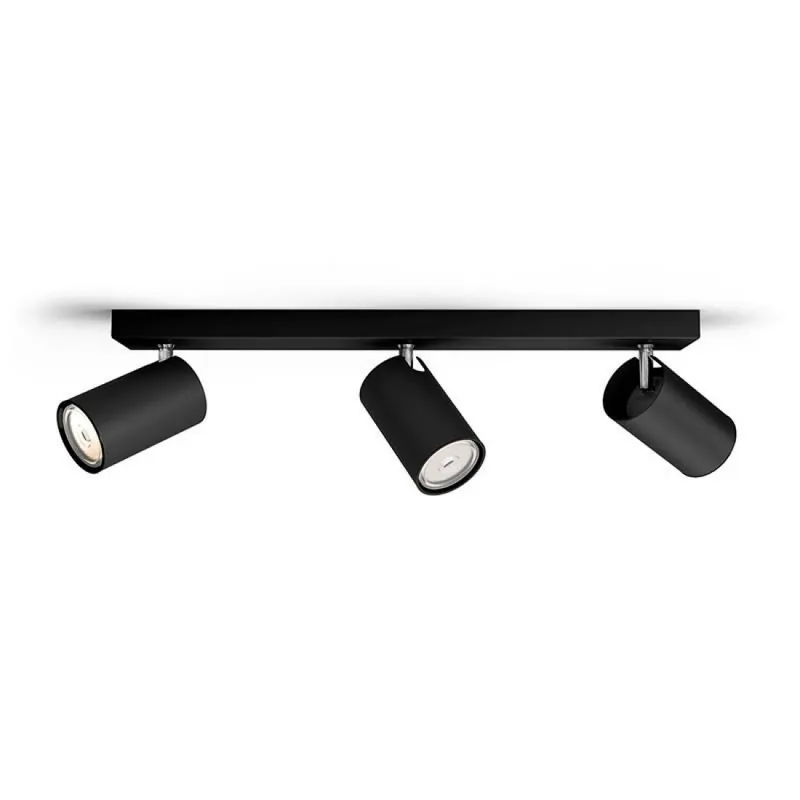 Solo Por Tiempo Limitado Regleta de focos Kosipo 3L GU10 LED - Philips