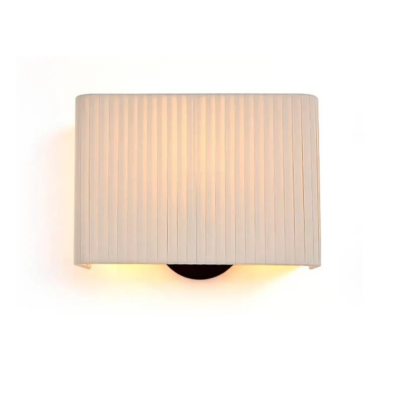 Aplique de pared Corba 1L E27 cinta algodón - Luxcambra Nueva Colección