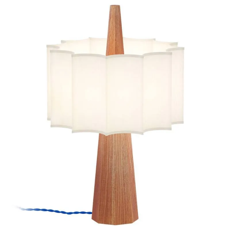 Novedad Lámpara de mesa Rain G9 LED madera - Robin