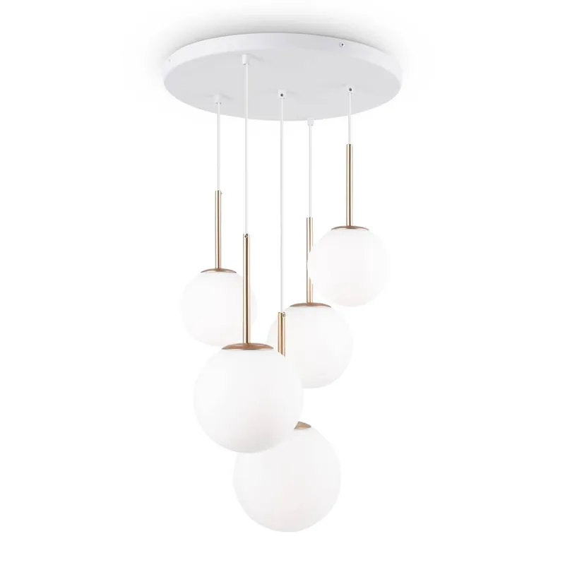 Auténtico Lámpara colgante Basic Form 5L E14 LED - Maytoni