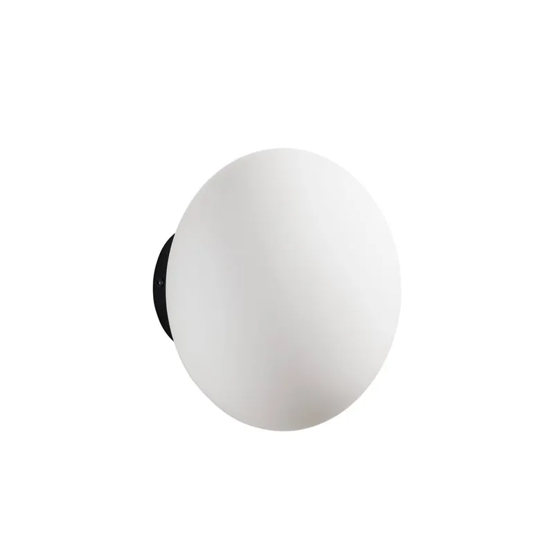 Aplique/Plafón Press 1L E27 cristal opal blanco - MDC Compra Hoy