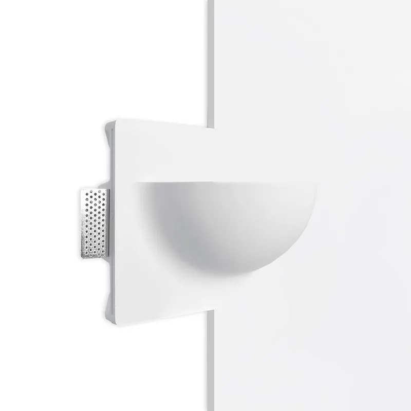 Aplique de pared empotrable Ibiza 1L E14 escayola - Ineslam Nueva Colección