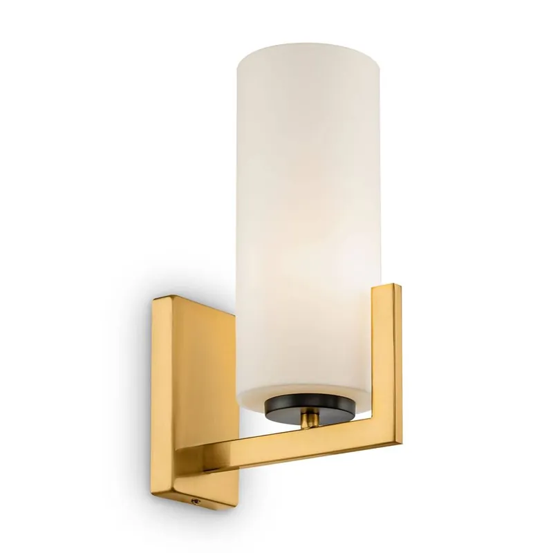 Aplique de pared Fortano E27 latón y cristal - Maytoni Oferta Limitada