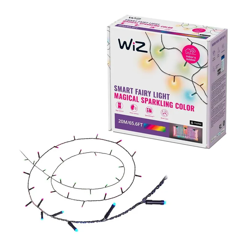 A Buen Precio Guirnalda Fairly light 20M IP44 WIFI LED CCT + Color - WiZ