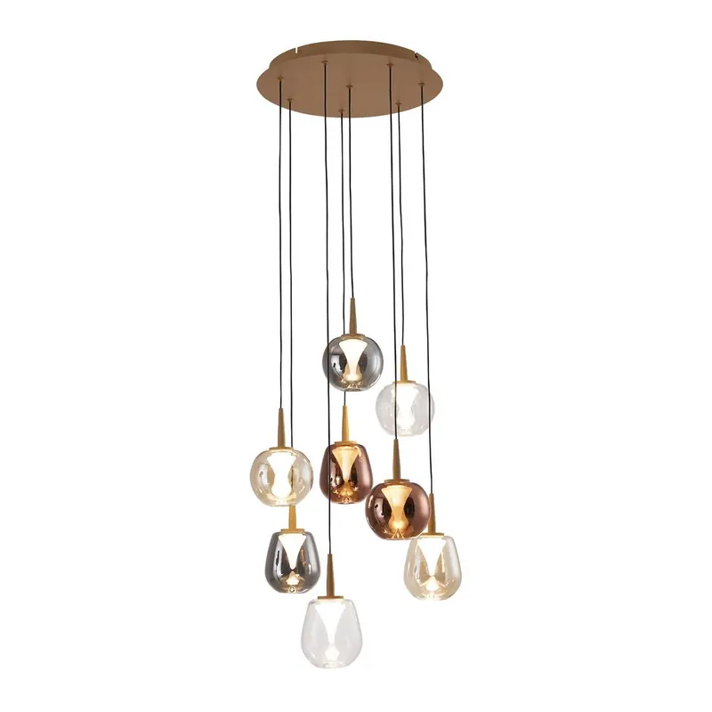 Súper Precio Lámpara colgante Andromeda R LED Ø40cm 40w (3000k) 8L - Mantra
