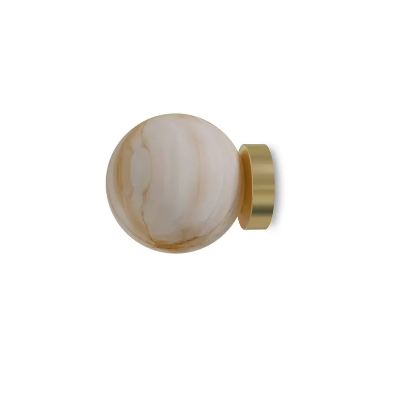 Auténtico Aplique/Plafón Royal G9 esfera alabastro - Robin
